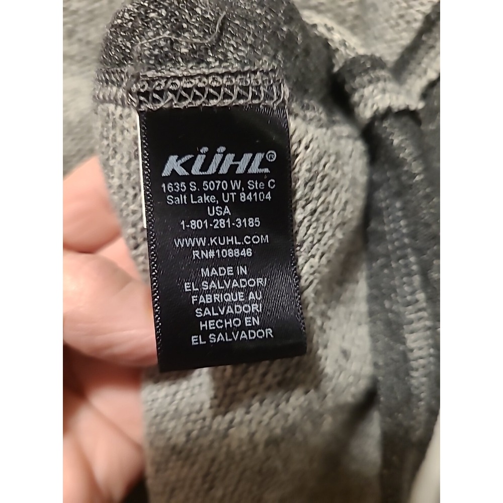 KUHL Women's Small Viola Nova Knit Pullover Long Sleeve Cowl Neck Gray‎ - Picture 6 of 11